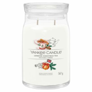 London Christmas Tea Signature Large Jar Candle