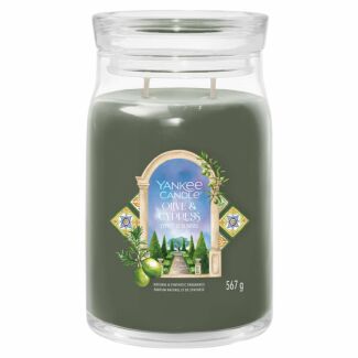 Olive & Cypress Signature Large Jar Candle