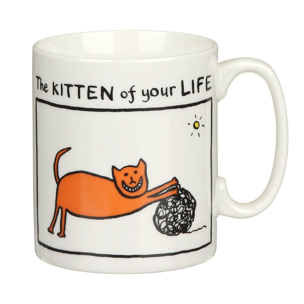 Edward Monkton The Kitten of Your Life Mug - 8.99 Edward Monkton The Kitten of Your Life Mug