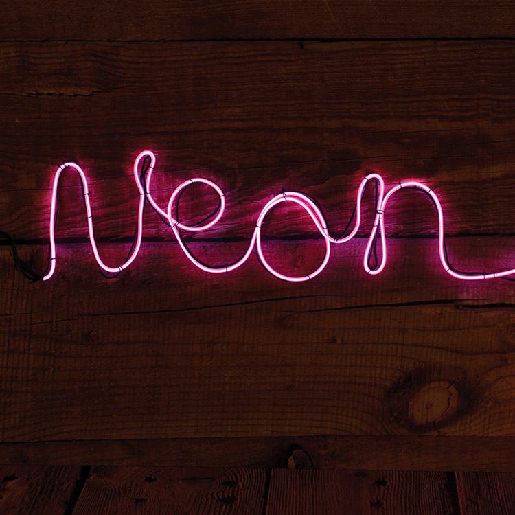 Make Your Own Neon Effect Sign – Pink - 14.24 Make Your Own Neon Effect Sign – Pink
