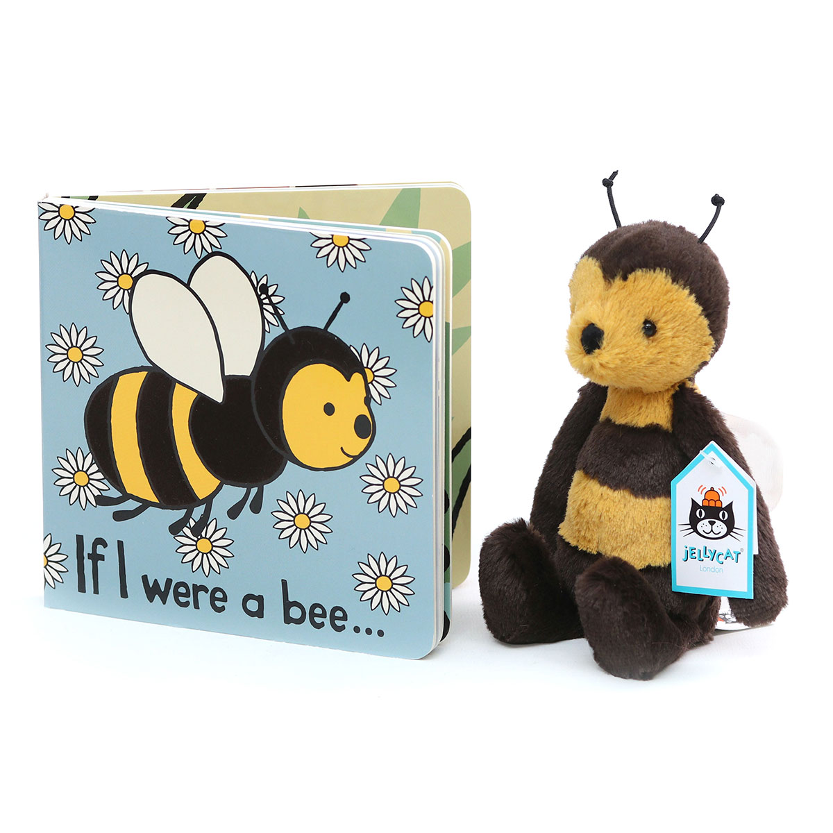 Jellycat Bee Book And Toy Set Campus Gifts