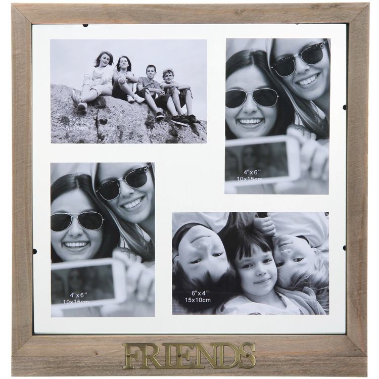 Friends Rustic Collage Frame