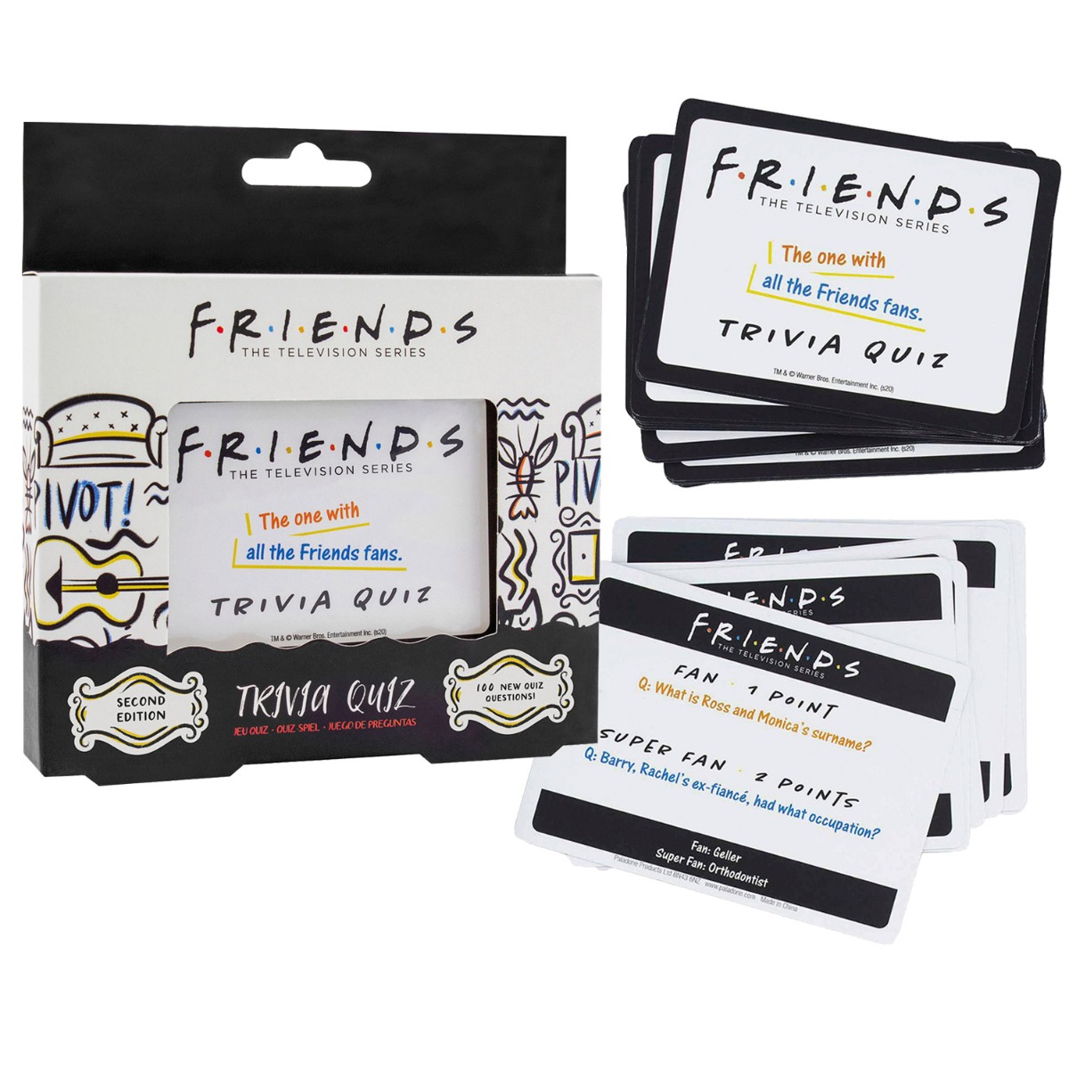 Friends Second Edition Trivia Quiz Game Campus Gifts