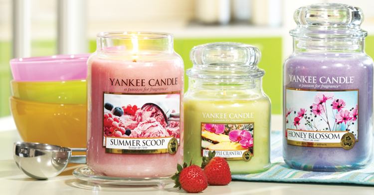 Yankee Candle Summer Fragrances