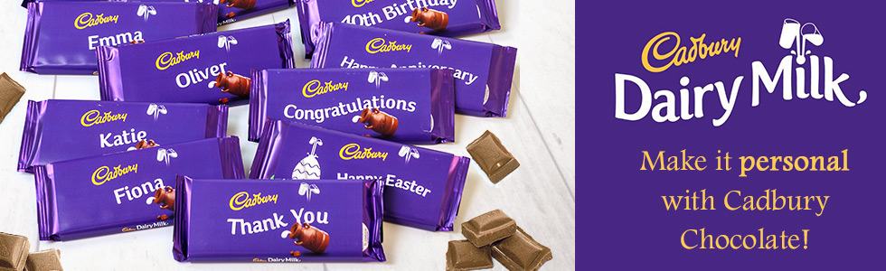 Cadbury Personalised Chocolate