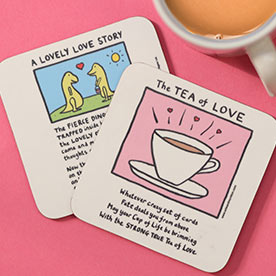 Coasters from Edward Monkton range
