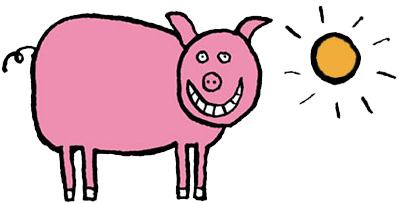 Edward Monkton Pig of Happiness