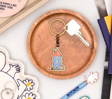 Moomin Keyrings & Decorations
