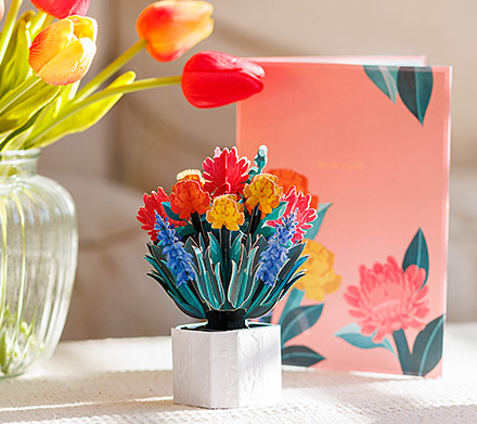 Origamo Mini Flora Handmade Pop Up Cards