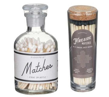 Paddywax Matches Collection