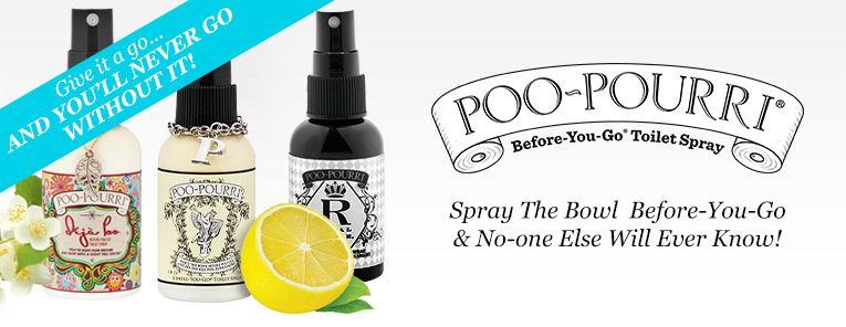 All Poo Pourri fragrances together