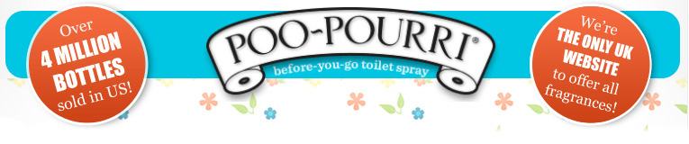 Poo~Pourri Logo & Background