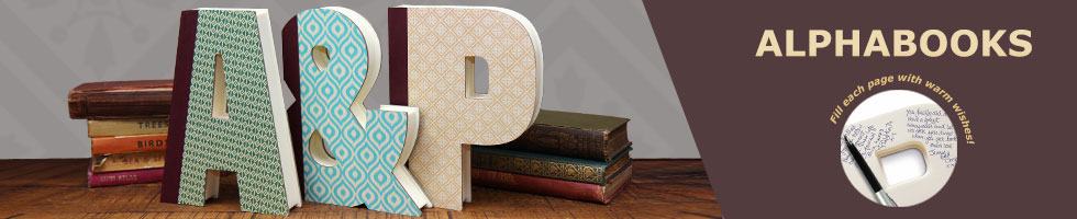 Alphabooks Initial notebooks