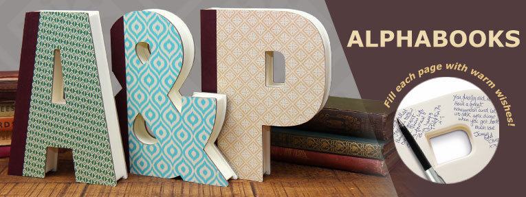 Alphabooks Initial notebooks
