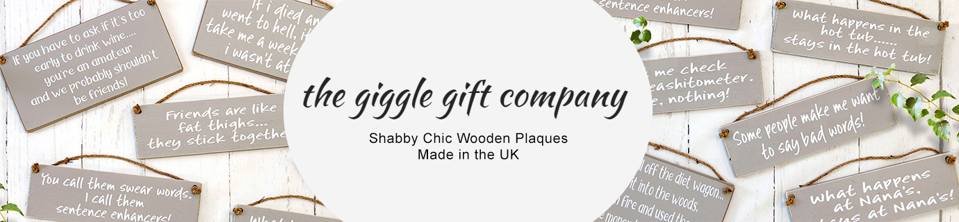 The Giggle Gift Company Wall Plaques