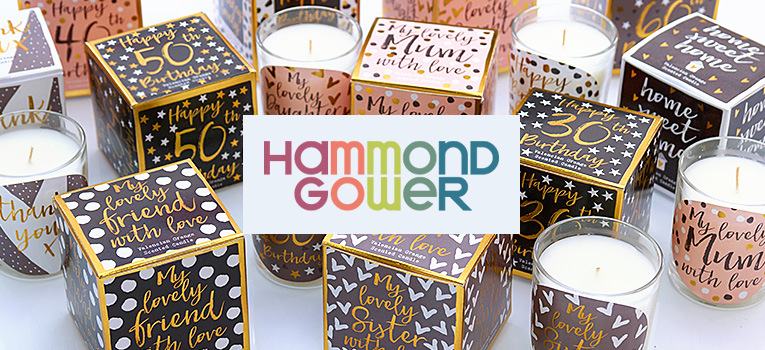 Scented candles from Hammond Gower for special occasions