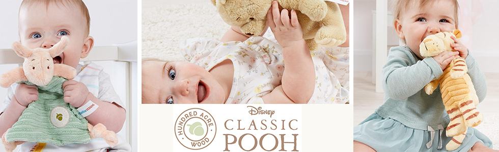 Winnie The Pooh Rainbow Designs Baby Plush Toys